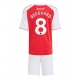 Maillot de foot Arsenal Martin Odegaard #8 Domicile vêtements enfant 2025-26 Manches Courtes (+ pantalon court)